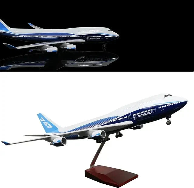 Colección Gigantes del Aire Modelos a Escala Resina Premium – Variantes LED – Aerolíneas del Mundo