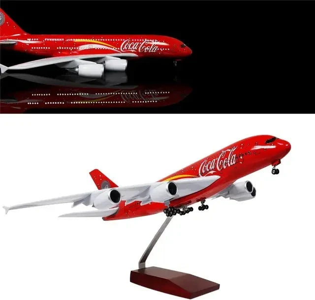 Colección Gigantes del Aire Modelos a Escala Resina Premium – Variantes LED – Aerolíneas del Mundo