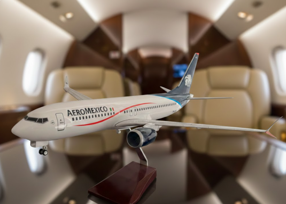 Avión Escala Grande Aeroméxico 1/85