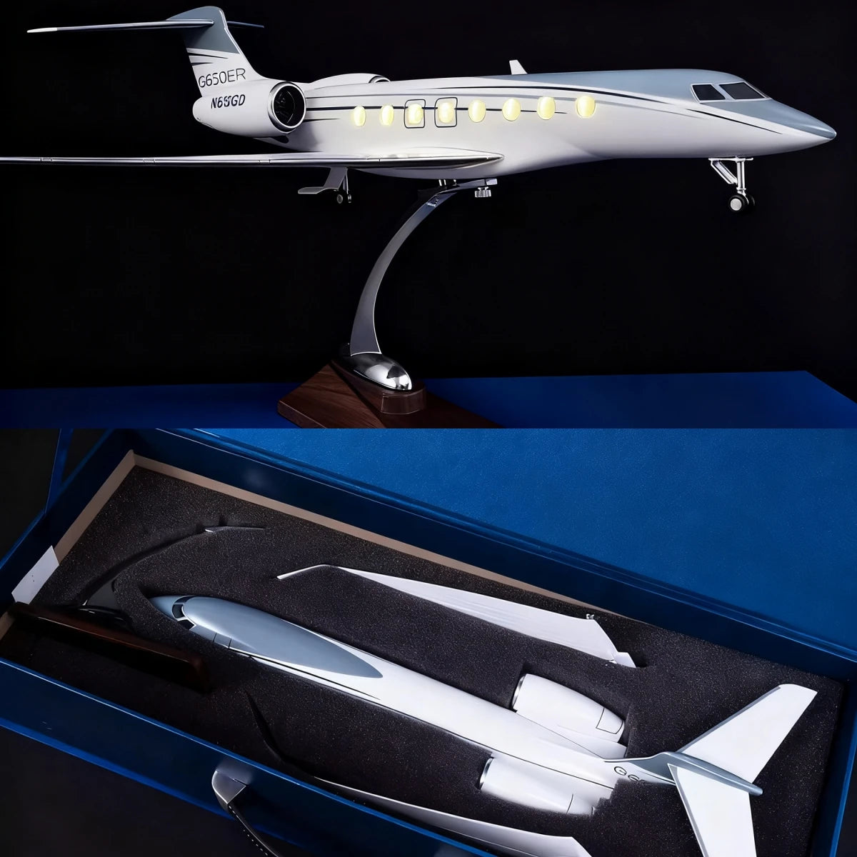 Gulfstream G650 Business Private Jet Model