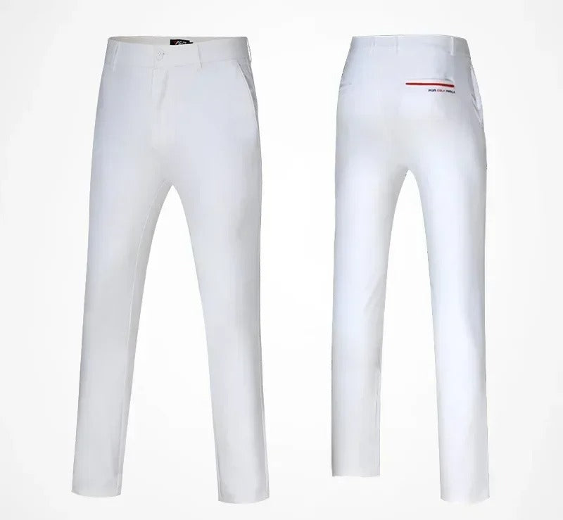 Pantalón de Golf Premium para Caballero - Alta Elasticidad y Corte Slim con Ajuste de Cordón