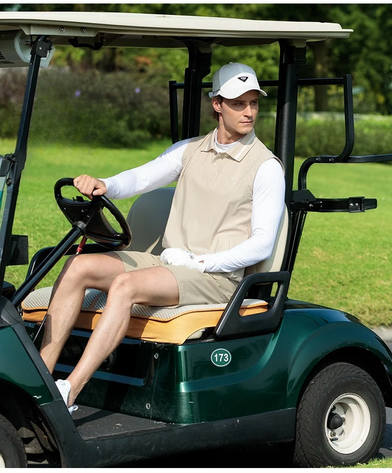 Chaleco de Golf de Verano para Caballero - Transpirable y de Alta Elasticidad