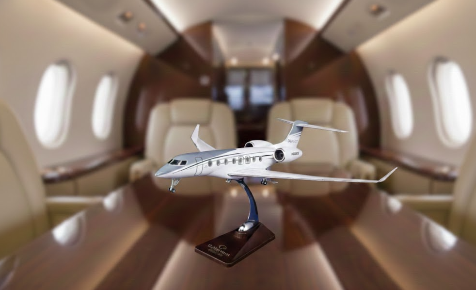 Gulfstream G650 Business Private Jet Model