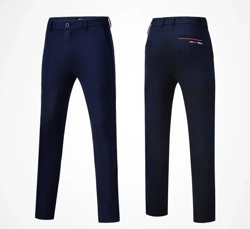 Pantalón de Golf Premium para Caballero - Alta Elasticidad y Corte Slim con Ajuste de Cordón