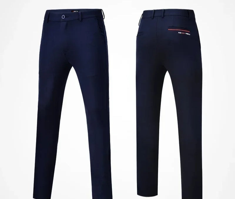 Pantalón de Golf Premium para Caballero - Alta Elasticidad y Corte Slim con Ajuste de Cordón