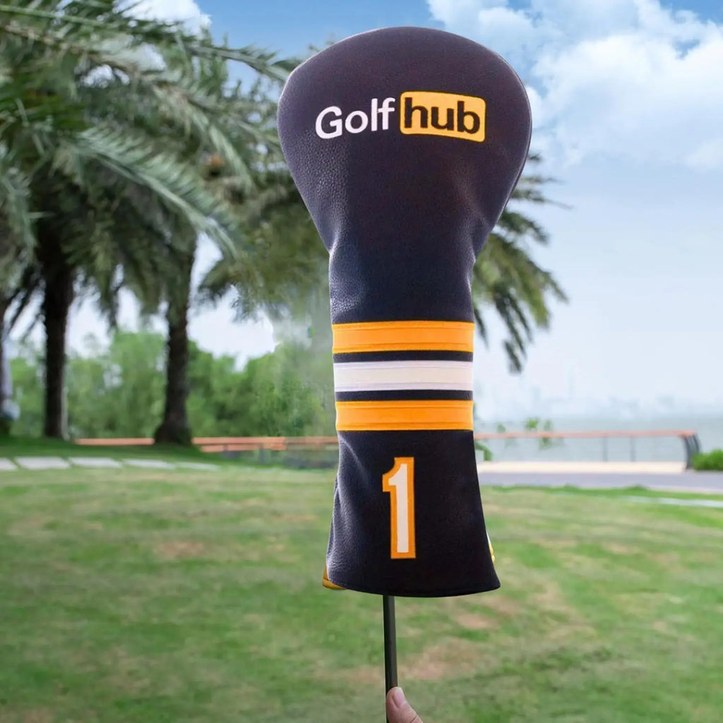 Funda para Driver de Golf, Golf Hub - Diseño de Edición Especial en Cuero Sintético Premium