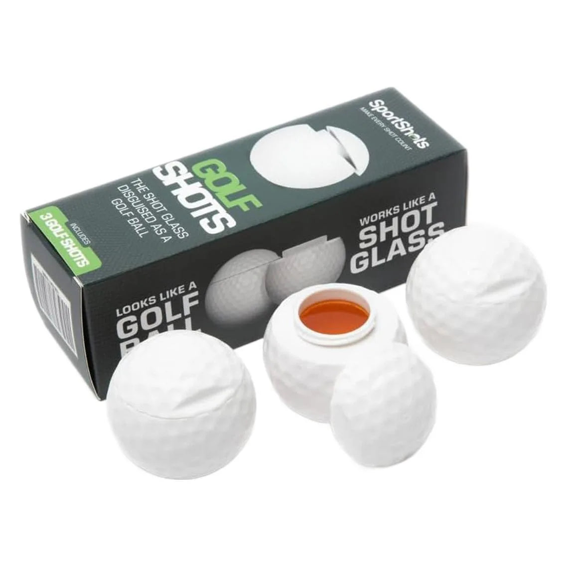 Shot de golf - Vaso para shots pelota de golf