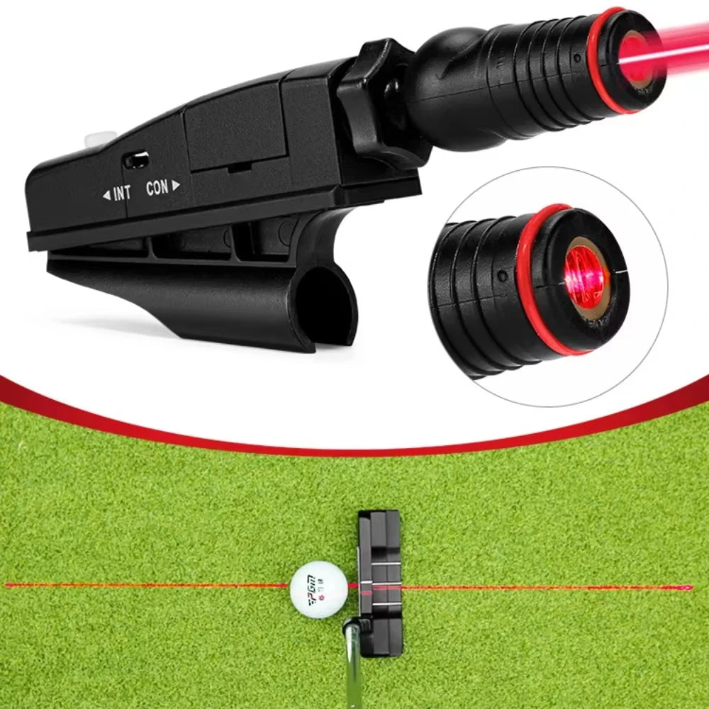 Guía Láser de Puntería para Putter - Corrector de Alineación y Entrenamiento Profesional