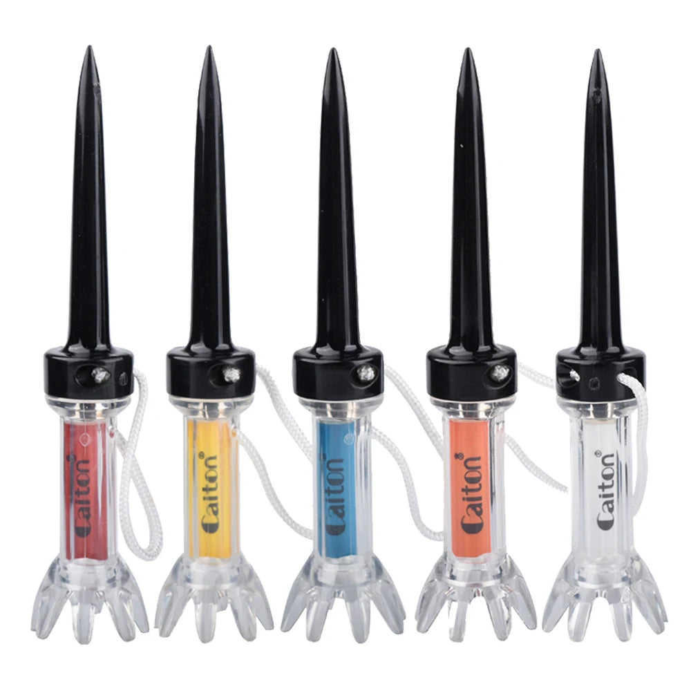 Set de 5 Tees de Golf Magnéticos Caiton - Sistema de Rebote 360° para Máxima Distancia