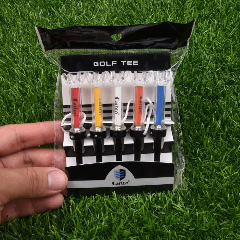 Set de 5 Tees de Golf Magnéticos Caiton - Sistema de Rebote 360° para Máxima Distancia