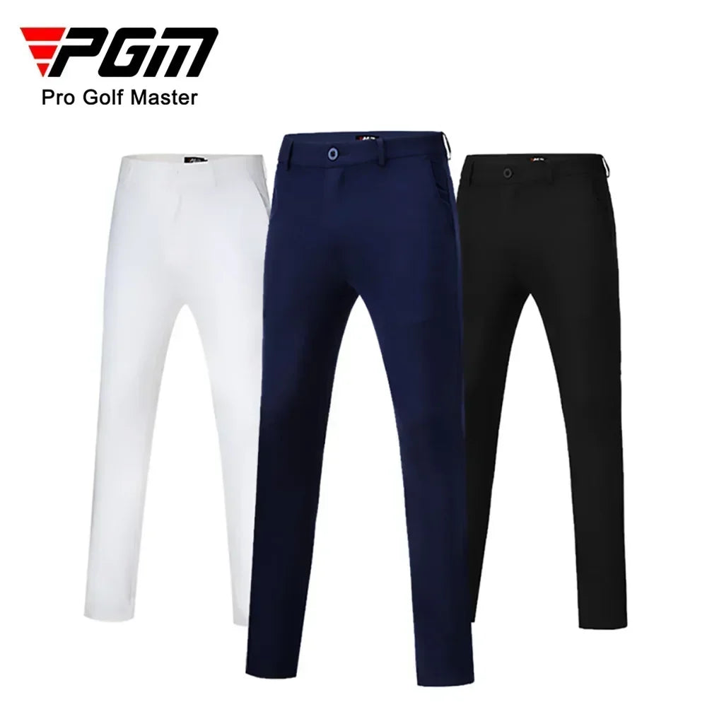 Pantalón de Golf Premium para Caballero - Alta Elasticidad y Corte Slim con Ajuste de Cordón