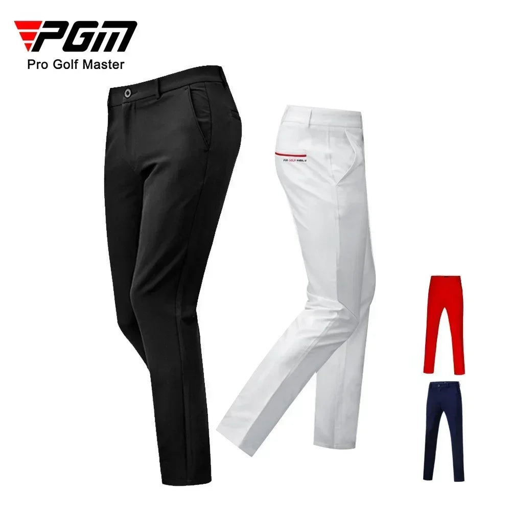 Pantalón de Golf Premium para Caballero - Alta Elasticidad y Corte Slim con Ajuste de Cordón