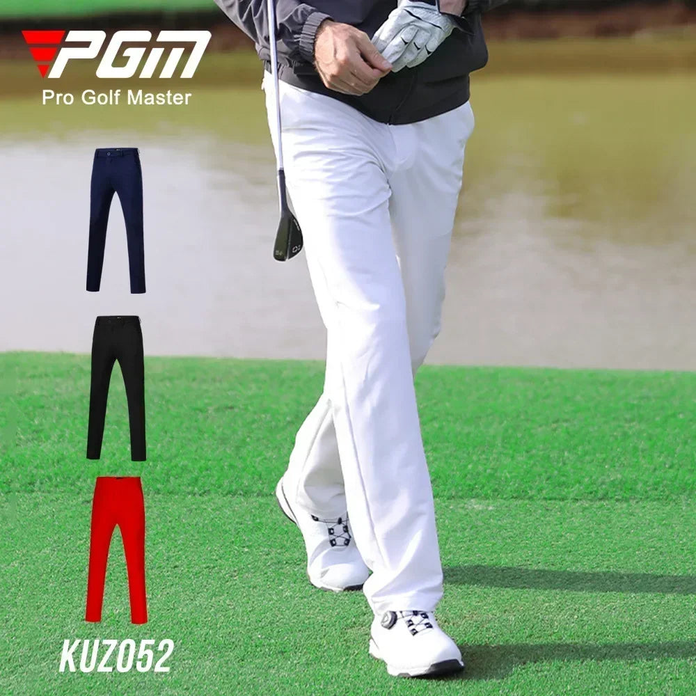 Pantalón de Golf Premium para Caballero - Alta Elasticidad y Corte Slim con Ajuste de Cordón