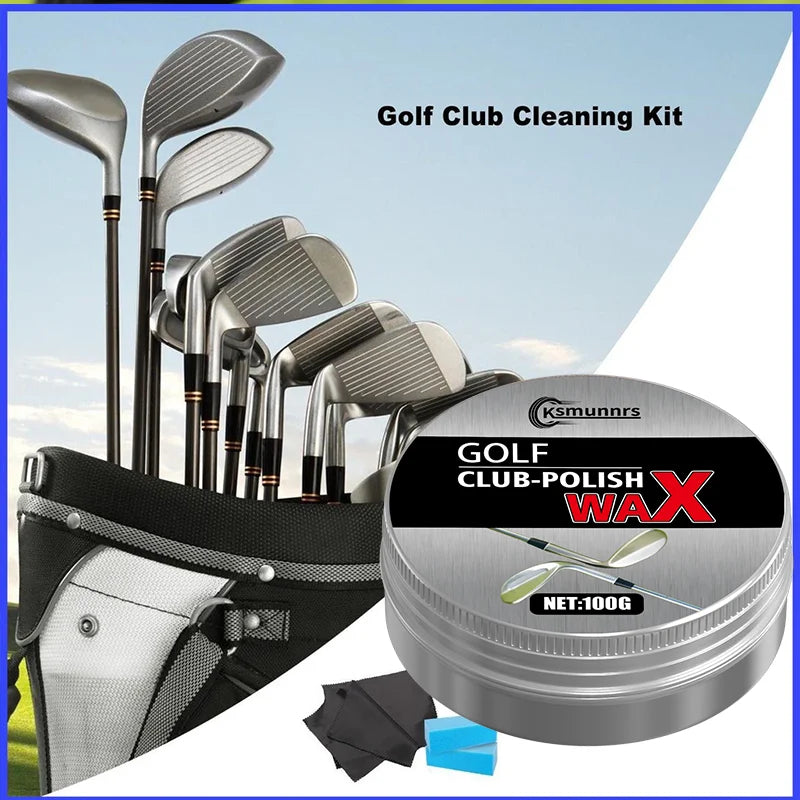 Kit Profesional de Pulido para Palos de Golf (100g) - Eliminador de Rayaduras y Restaurador de Brillo Multiusos