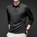 Polo Casual Premium Commander de Manga Larga - Transpirable y Antiarrugas