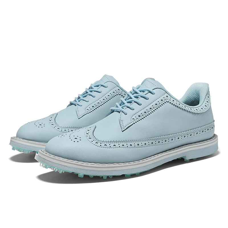 Tenis de Golf Profesionales Spikeless - Calzado de Lujo con Suela de Tracción y Confort Ergonómico