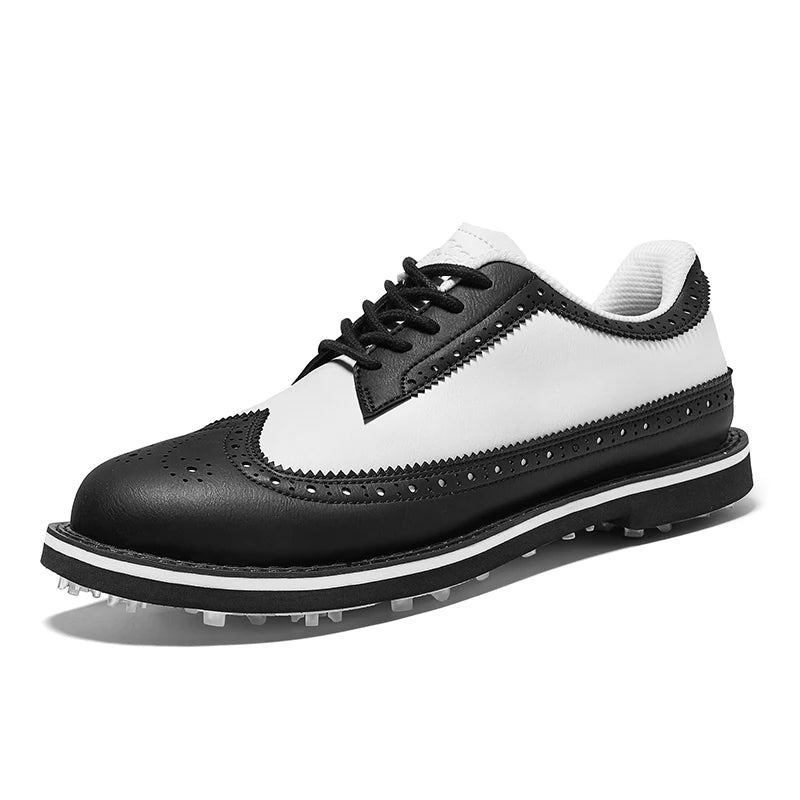 Tenis de Golf Profesionales Spikeless - Calzado de Lujo con Suela de Tracción y Confort Ergonómico