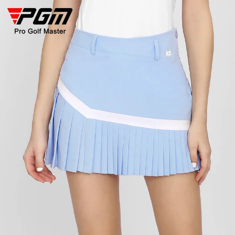 Falda-Pantalón de Golf para Dama - Diseño Plisado Transpirable con Short Interior de Compresión