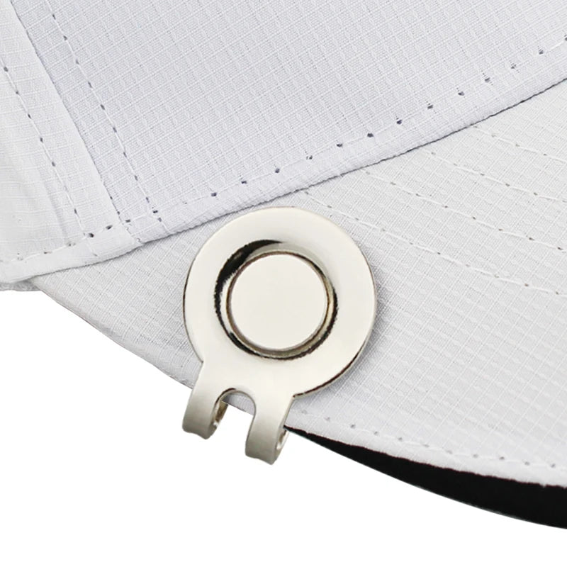 Pack de 10 Clips Magnéticos de Alta Resistencia para Gorra de Golf - Soporte de Marcador Universal