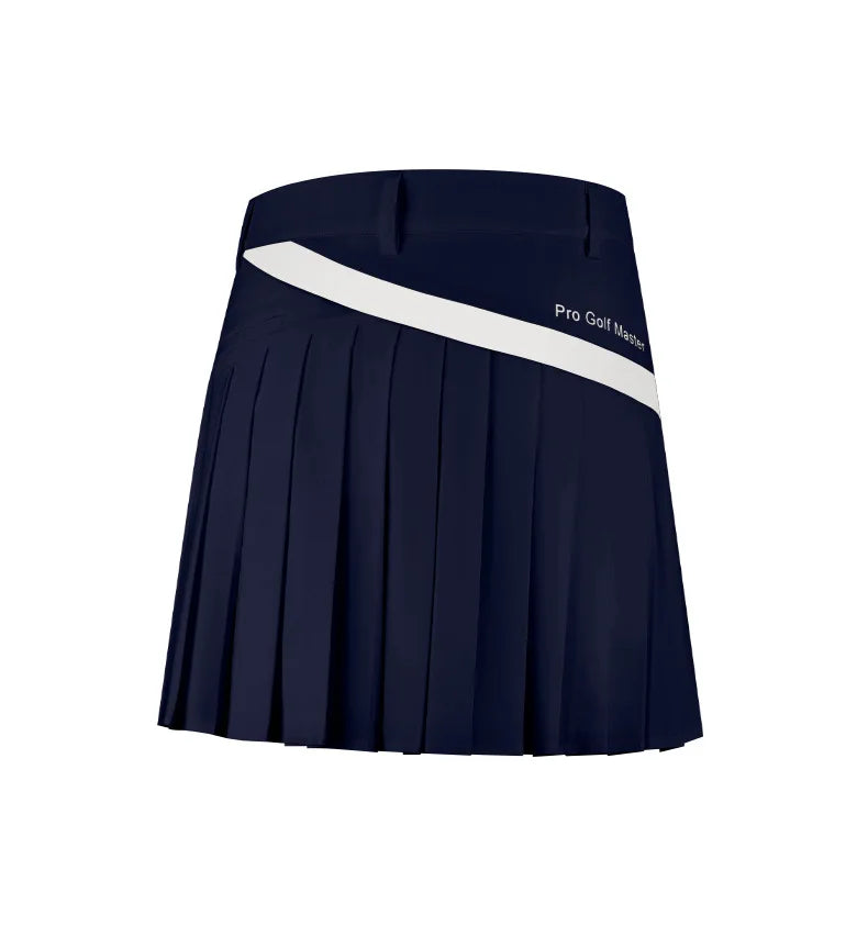 Falda-Pantalón de Golf para Dama - Diseño Plisado Transpirable con Short Interior de Compresión