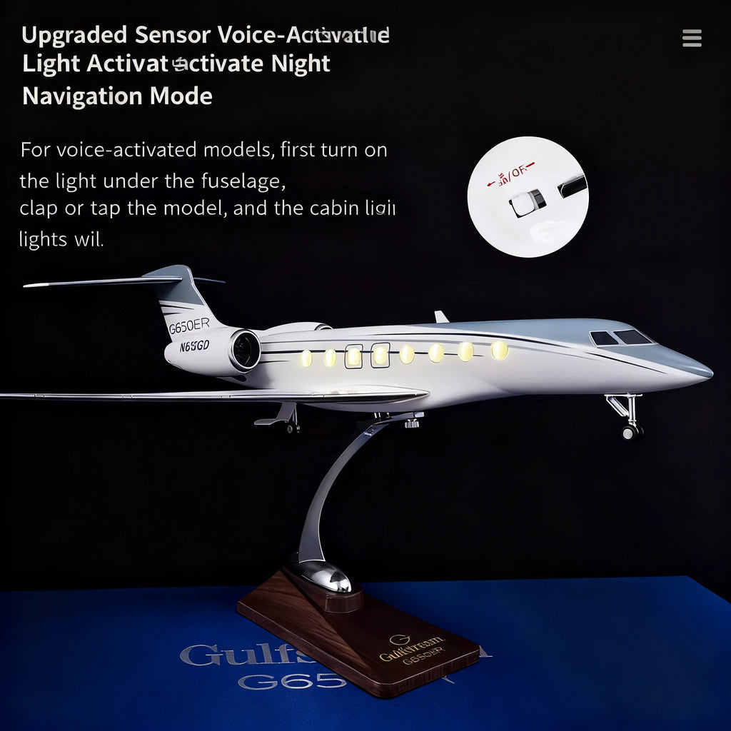 Gulfstream G650 Business Private Jet Model