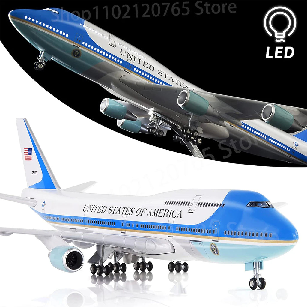 Colección Gigantes del Aire Modelos a Escala Resina Premium – Variantes LED – Aerolíneas del Mundo