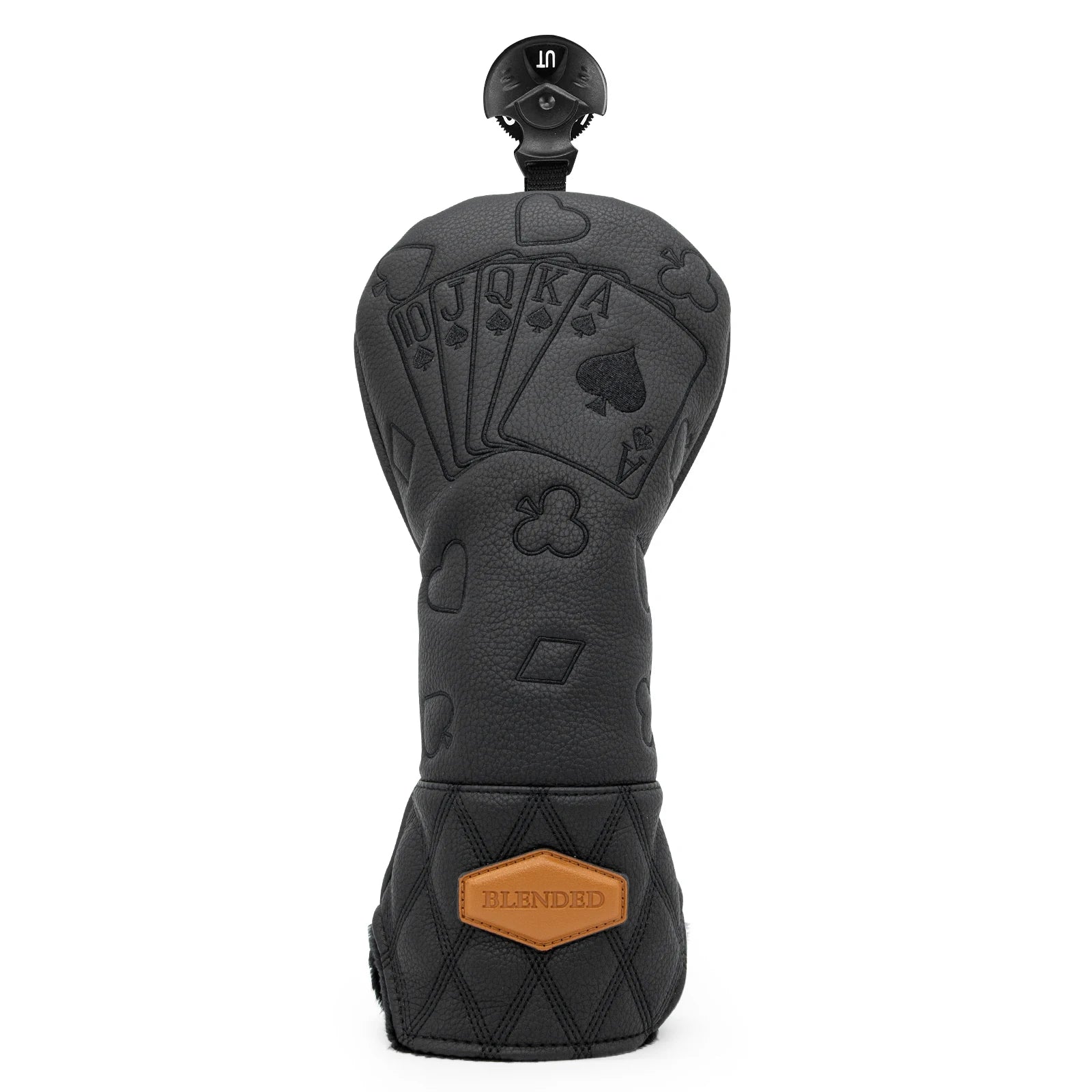 Fundas de Golf Premium Lucky Poker - Bordado de Alta Densidad para Driver, Madera e Híbrido