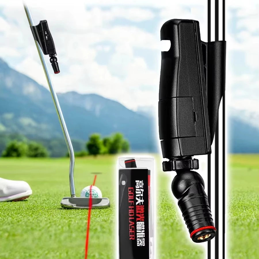 Guía Láser de Puntería para Putter - Corrector de Alineación y Entrenamiento Profesional