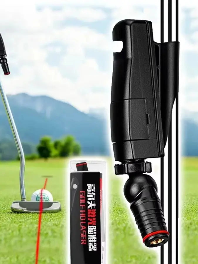 Guía Láser de Puntería para Putter - Corrector de Alineación y Entrenamiento Profesional