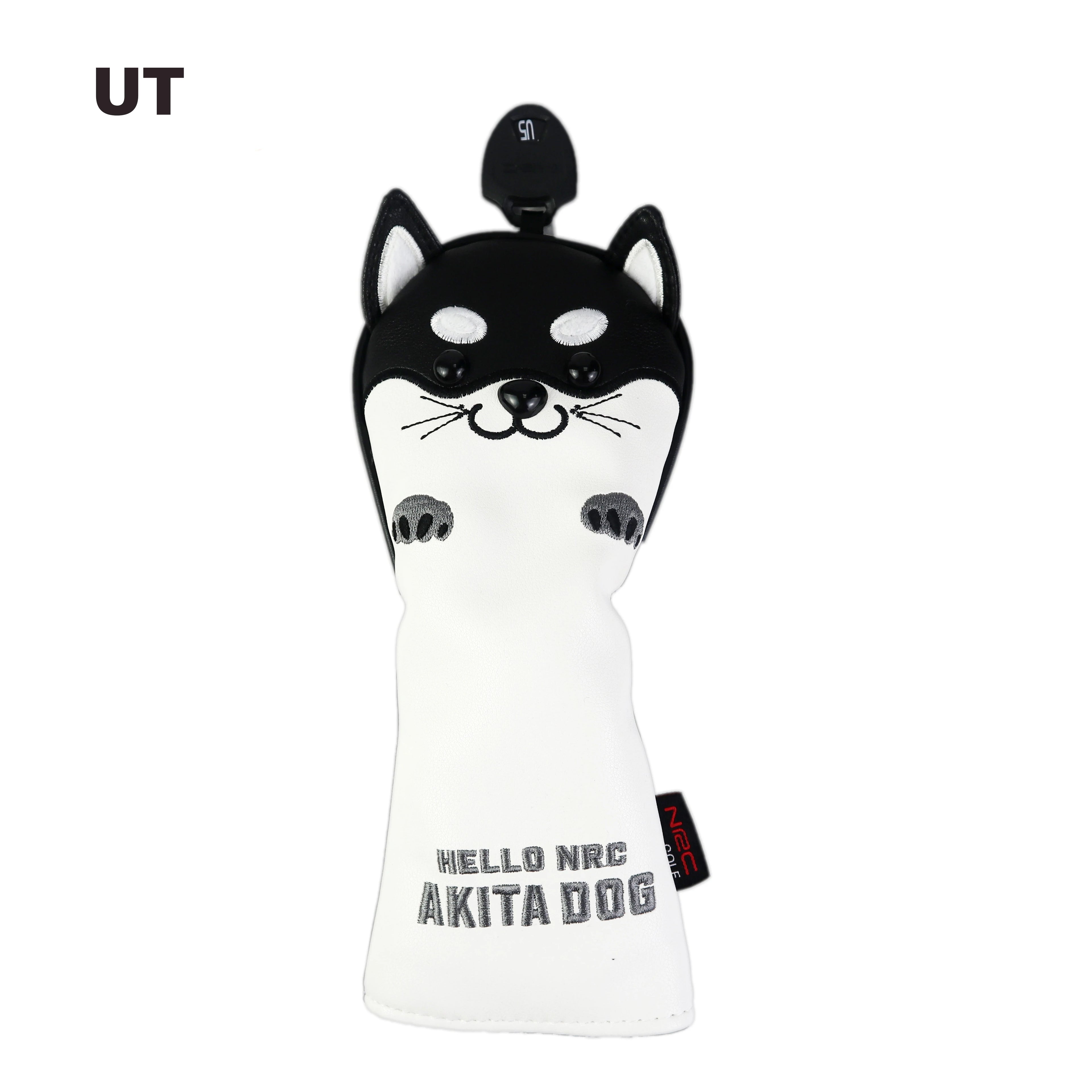 Fundas de Golf Premium Shiba Inu Edition - Cuero Sintético de Alta Resistencia para Driver y Maderas