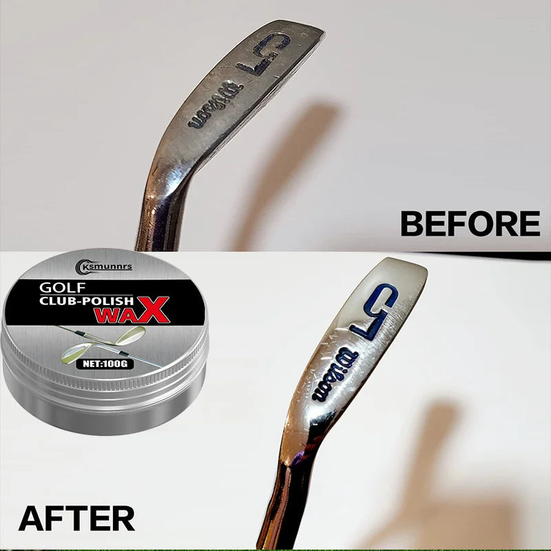 Kit Profesional de Pulido para Palos de Golf (100g) - Eliminador de Rayaduras y Restaurador de Brillo Multiusos