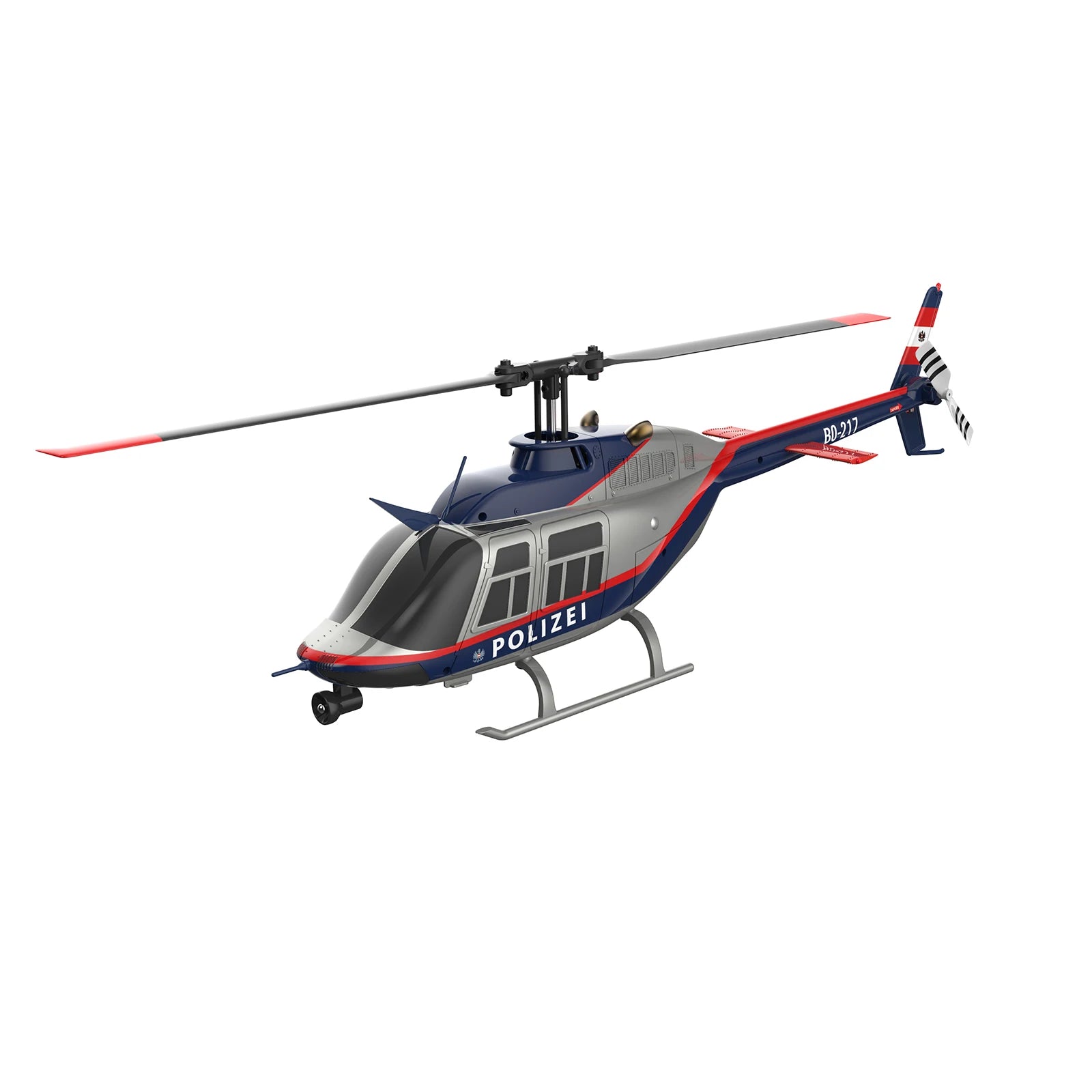 RTF RC BELL 206 Jet Ranger 6-axis 4ch RC Helicoptero