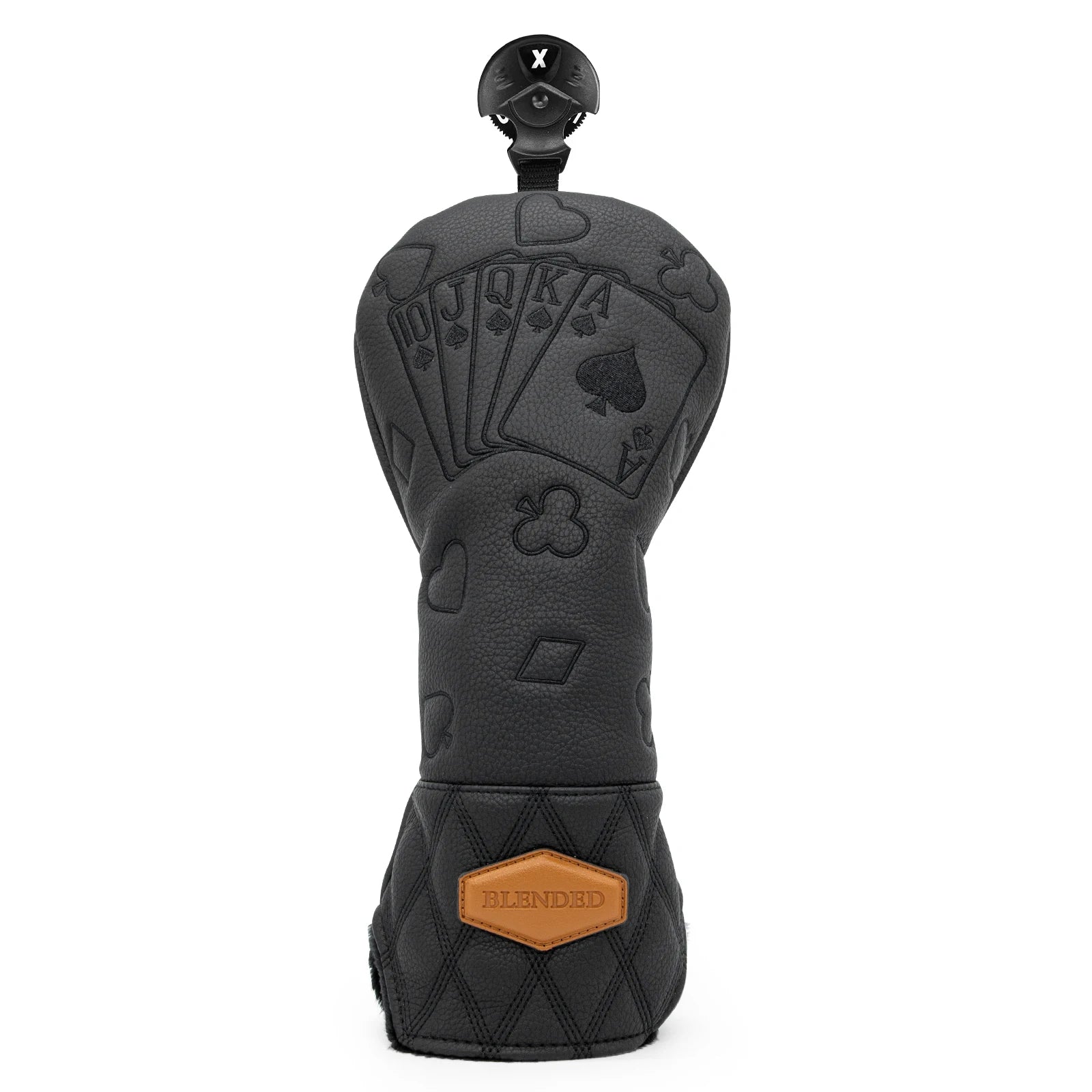 Fundas de Golf Premium Lucky Poker - Bordado de Alta Densidad para Driver, Madera e Híbrido