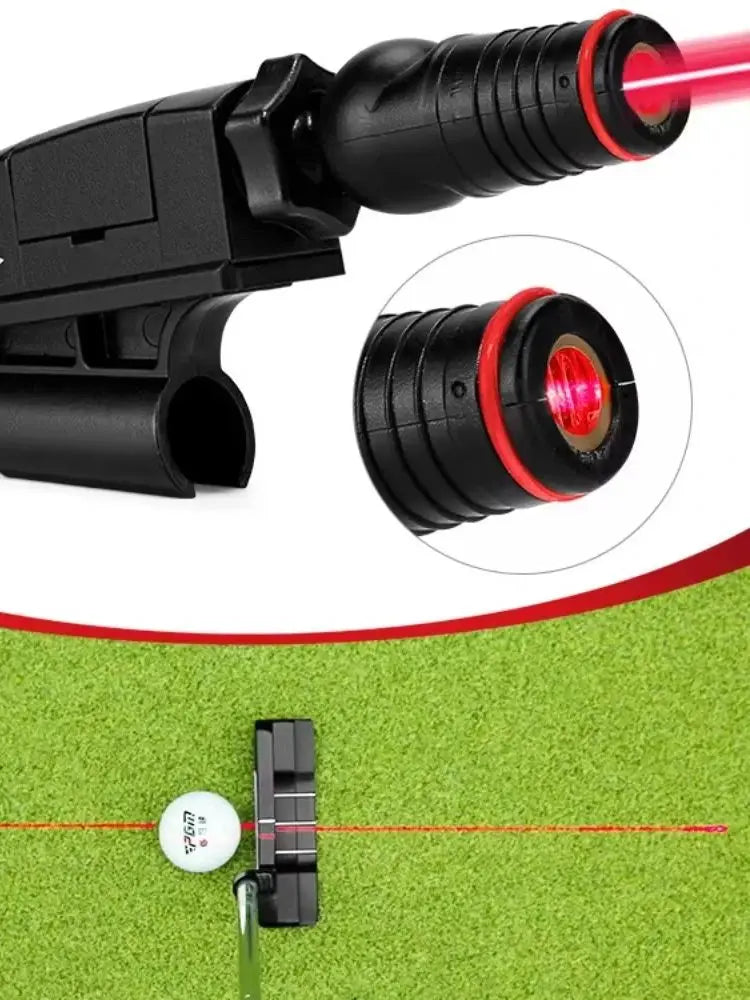 Guía Láser de Puntería para Putter - Corrector de Alineación y Entrenamiento Profesional