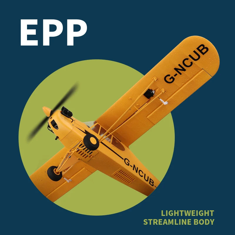 RTF RC Plane Piper Cub 650mm