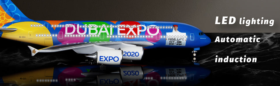 Colección Gigantes del Aire Modelos a Escala Resina Premium – Variantes LED – Aerolíneas del Mundo