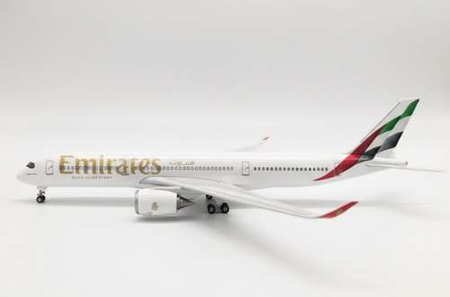 Avión Escala Grande Emirates UAE A350