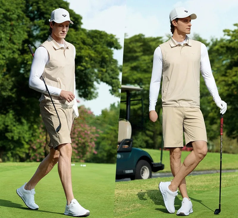 Chaleco de Golf de Verano para Caballero - Transpirable y de Alta Elasticidad