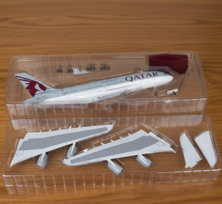 Avión Escala Grande Qatar Airways